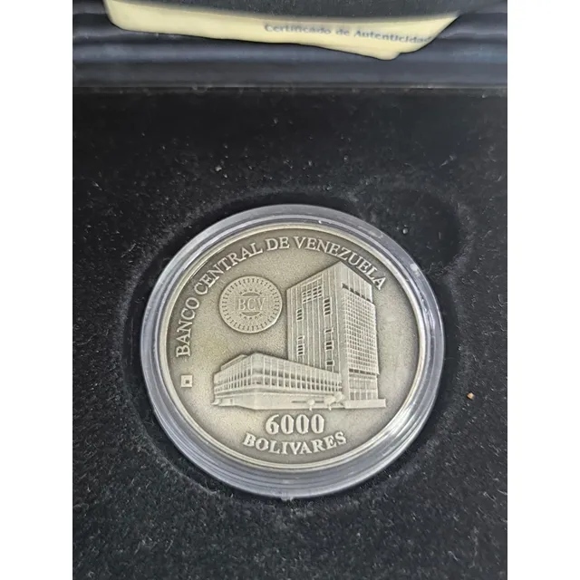 Moneda De Plata Conmemorativa De La Casa De La Moneda 1999