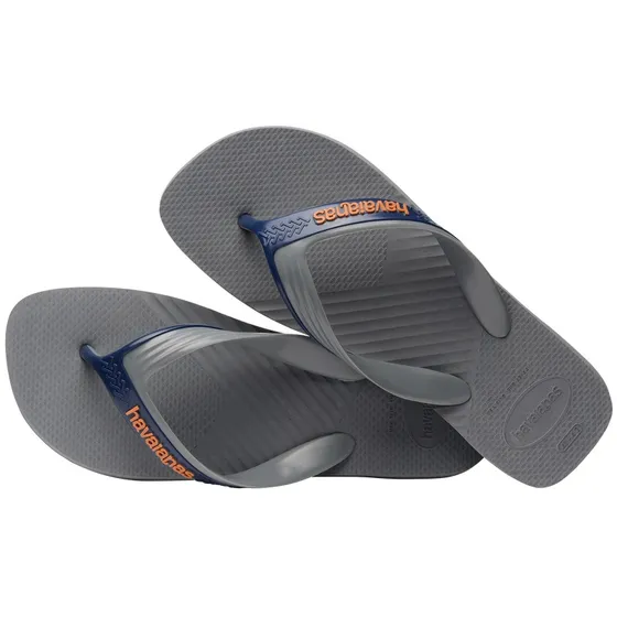 Ojotas Havaianas Dual Color Gris Acero Para Hombre