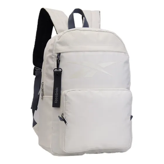 Mochila Urbana Reebok Espalda Y Tiras Air Mesh Porta Botella Color Crudo Diseño De La Tela Liso