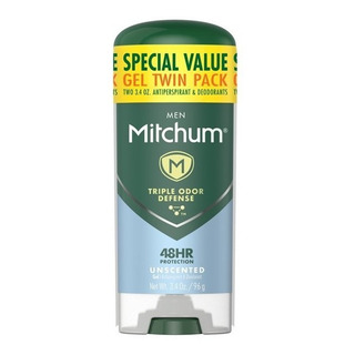Desodorante Mitchum 2 Pack Antitranspirante Sin Olor 96g C/u Desodorante Mitchum 2 Pack Antitranspirante Sin Olor 96g C/u