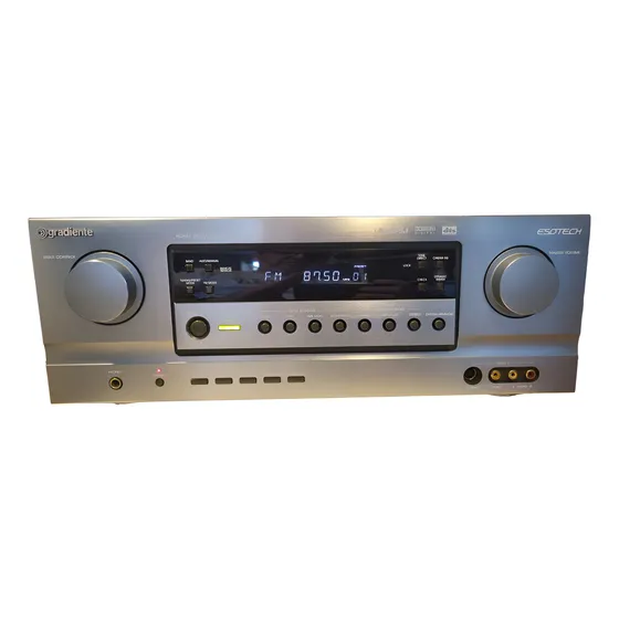 Receiver Gradiente  Esotech  Dr-5.5 Ht   Tooop...