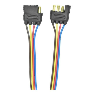 Arnes Conector 4 Vias Para Remolque (3-macho - 1-hembra) Arnes Conector 4 Vias Para Remolque (3-macho - 1-hembra)