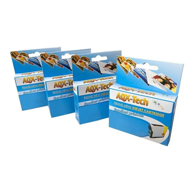 Pack X4 Cartucho Alternativo Xl Aqx Para Hp950 951 8612 8100