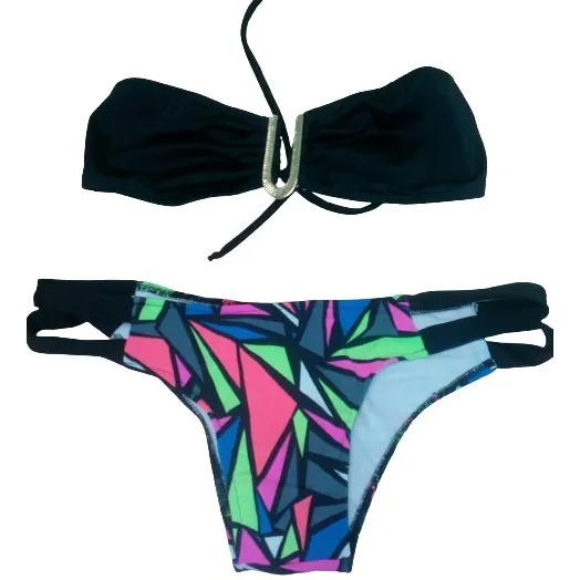 Traje De Baño De Dama Tipo Straple, 2 Piezas,talla S . Nuevo
