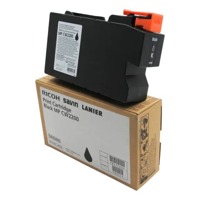 Cartucho De Tinta Negra Ricoh Mp Cw2200sp 841720