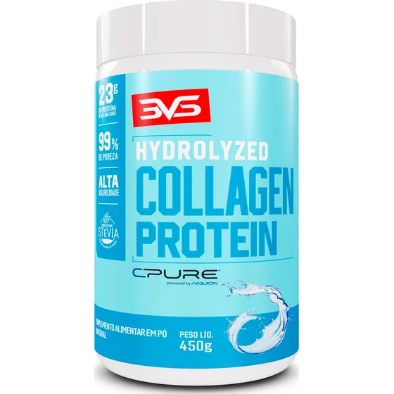 Colágeno Protein Cpure® 450g - Sabor: Natural - Fórmula Concentrada com 20g de Proteína por Dose e Alta Solubilidade