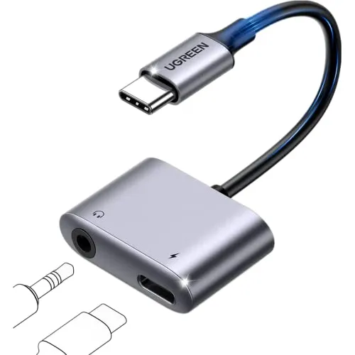 Ugreen Usb C A 3,5 Mm De Auricular Y Adaptador De D4r4x