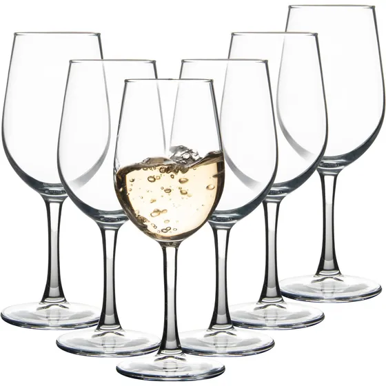 Juego De 6 Copas De Vino, Juego De Copas De Vino De 12 Oz, C