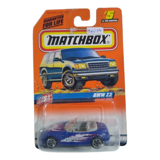 Nico Bmw Z3 Matchbox 1/64 (mxu 37)