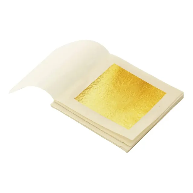 Hojas De Oro Comestibles, 20 Unidades, 4,3 Cm X 4,3 Cm