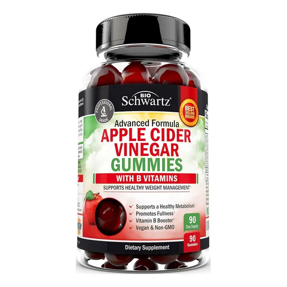 Suplemento Gomitas Vinagre Sidra De Manzana Para Perder Peso