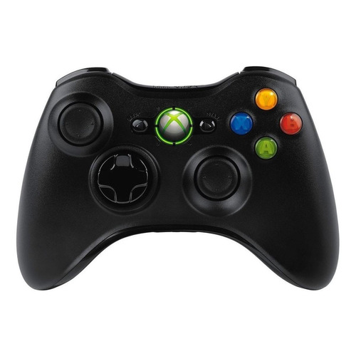 Control joystick inalámbrico Microsoft Xbox Mando inalámbrico Xbox 360 black