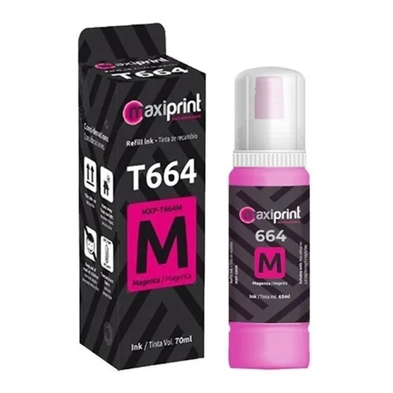Tinta Maxiprint T664 Magenta 