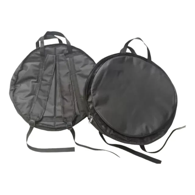 Estuche Platillos En Lona Forro Reforzado Tipo Morral 21 