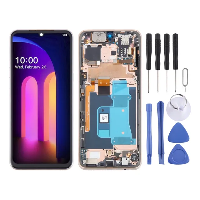 Sjp Pantalla Lcd Con Marco Para LG V60 Thinq Us