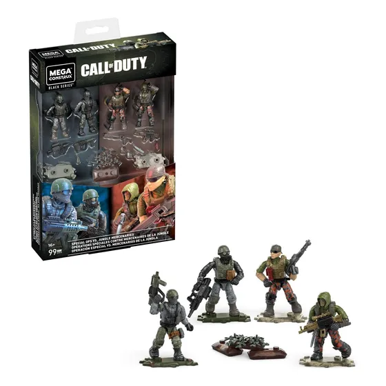 Mega Construx Special Ops Vs Jungle Mercenaries Call Of Duty