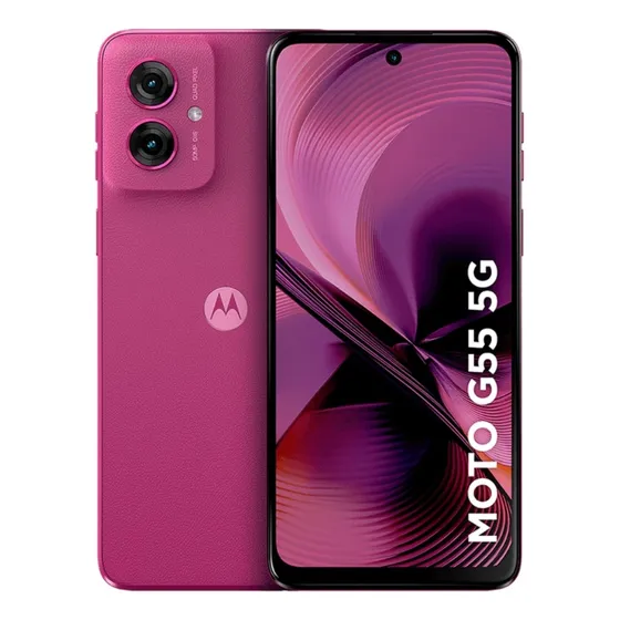 Smartphone Motorola Moto G55 5g 256gb 8gb con pantalla 6.5 rosa