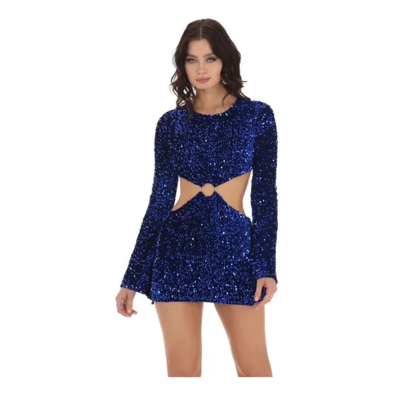 Shein Vestido Lentejuelas Mujer