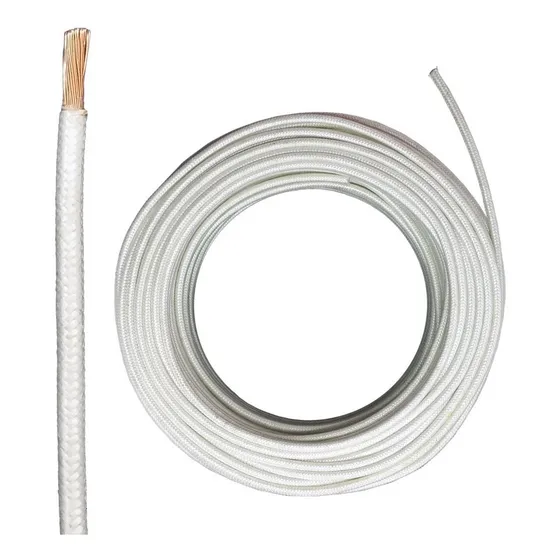 Cable Alta Temperatura 1x0,75 Mm2. Fibra Vidrio.precio X Mt.