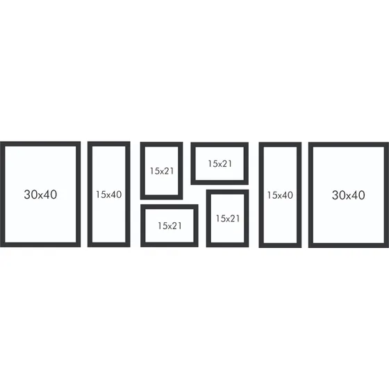 Cuadros Decorativos Nórdicos Set X8. Sin Láminas + Envio !