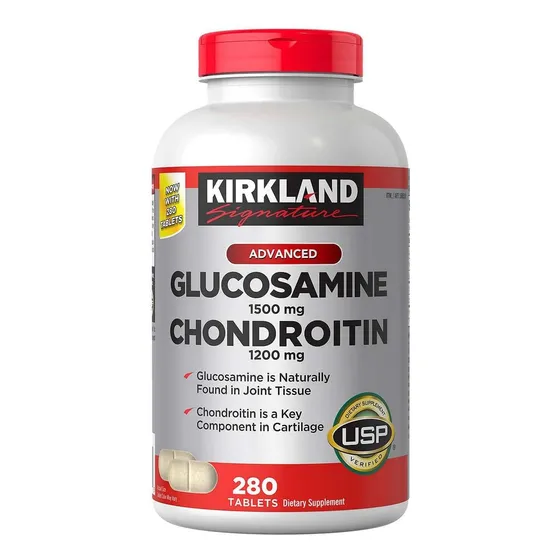 Kirkland Signature Glucosamina Condroitina 1500 Mg 280 Compr