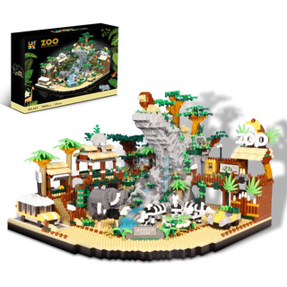 4800pcs Micro Mini Bloques Bloques De Construcción Del Zooló 4800pcs Micro Mini Bloques Bloques De Construcción Del Zooló