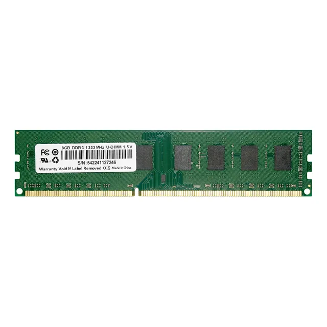 Memoria Ram 8gb (1×8gb) Ddr3-1333mhz U-dimm Desktop Pc 1.5v