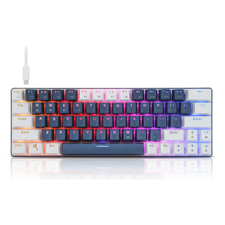 63 Key Teclado Mecánico Portátil Outemu Bluetooth Para Juego 63 Key Teclado Mecánico Portátil Outemu Bluetooth Para Juego