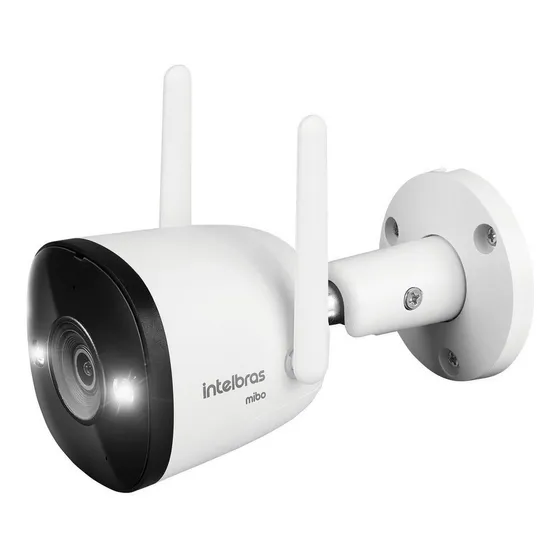 Câmera Externa Wifi Im5+ Colorida A Noite E Sirene Intelbras