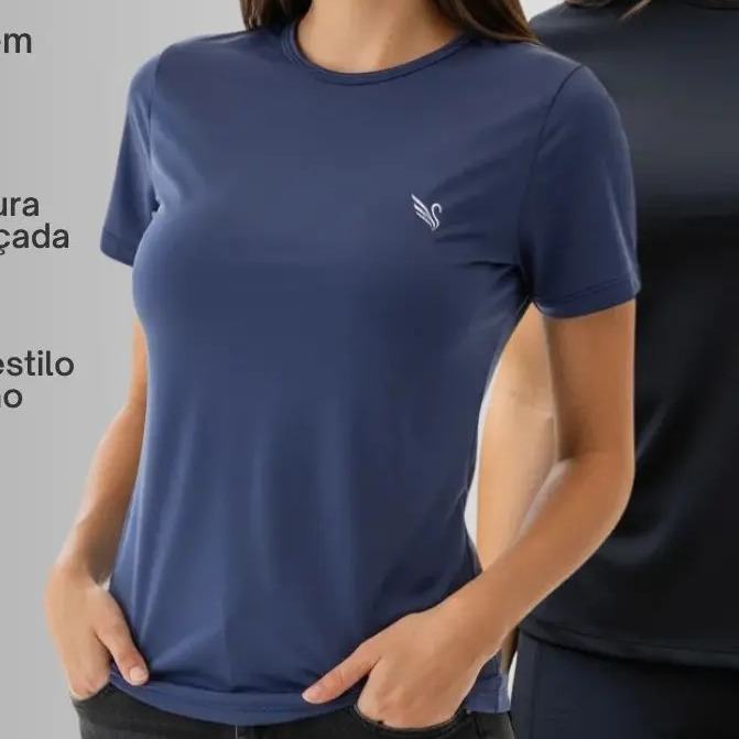 Camiseta Dri Feminina Dry Fit para Treino