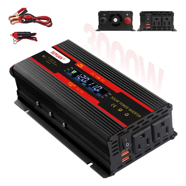 Inversor Genérica De Coche 3000w 12v-110v Onda Modificada