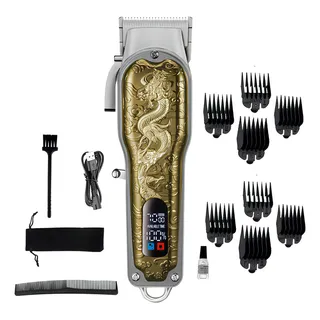 D.s. DragĂŁo Retro MĂĄquina Profissional Barbearia Cabelo Barba RecarregĂĄvel Cor Dourado 127/220v D.s. DragĂŁo Retro MĂĄquina Profissional Barbearia Cabelo Barba RecarregĂĄvel Cor Dourado 127/220v