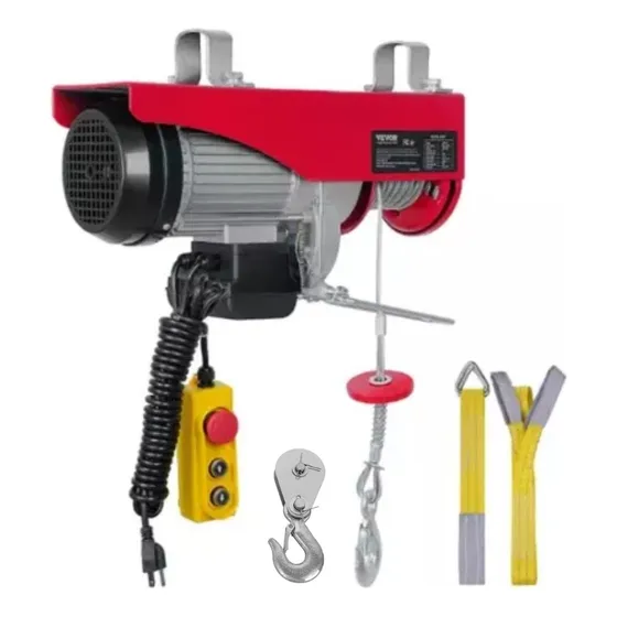 Polipasto Elevador Eléctrico Winche 600kg Vevor