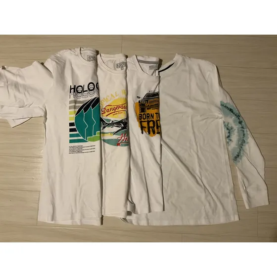 Lote 4 Camisetas Manga Larga Ver Talles En Fotos