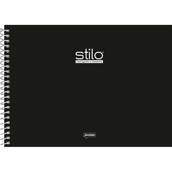 Caderno Cartografia E Desenho Espiral Capa Dura 80 Folhas