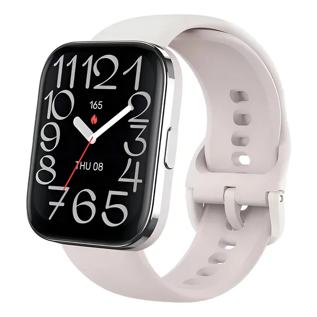Smartwatch Amazfit Bip 5 Unity Caixa Branco Pulseira Cinza Bisel Cinza Desenho da pulseira Mesh