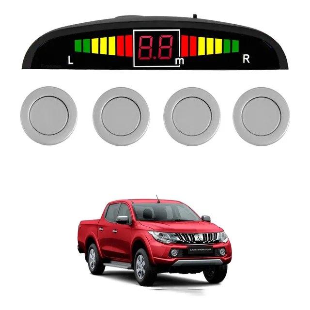 Sensor De Ré Estacionamento Prata L200 Triton 2019 2020