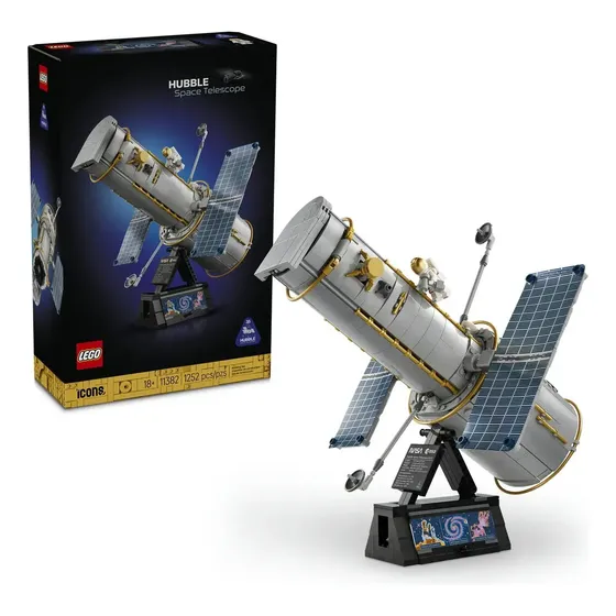 Telescópio Espacial LEGO Icons Hubble 11382
