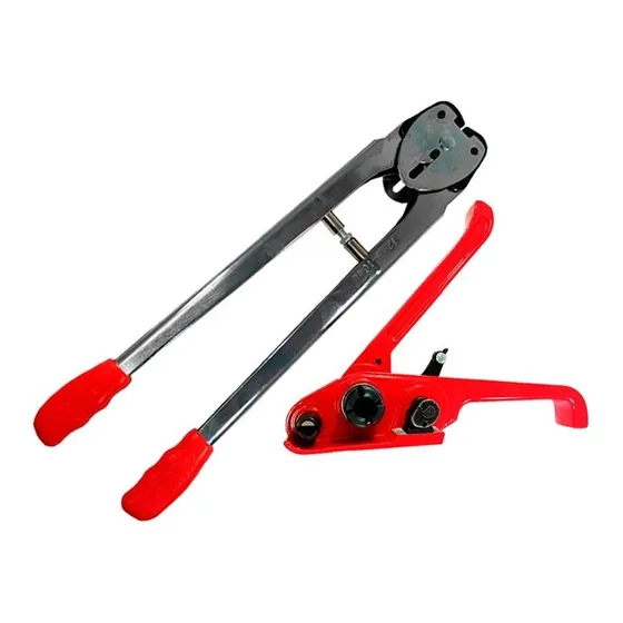 Juego Flejadora Manual Tensionadora Y Pinza P/ Fleje De 1/2 