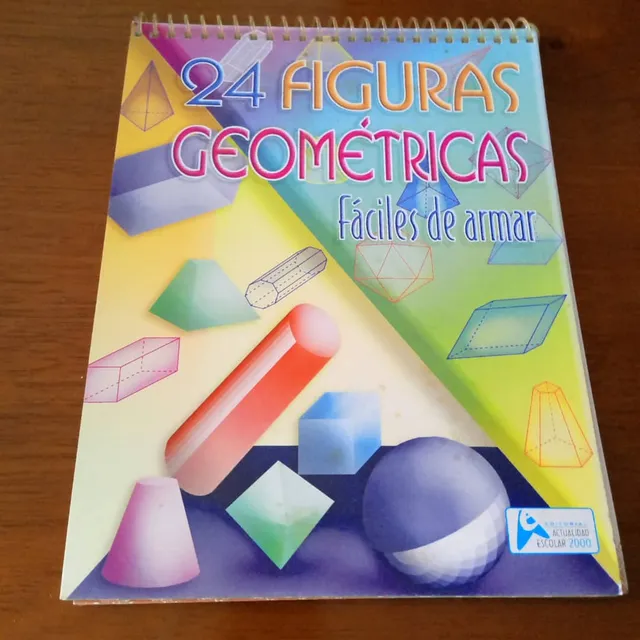 Libro De 24 Figuras Geometrícas Para Armar