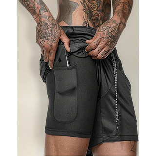 Short Dry Fit Academia C/ Bolso Térmico Toalha Crossfit Short Dry Fit Academia C/ Bolso Térmico Toalha Crossfit