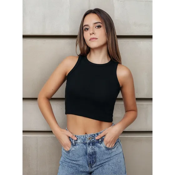 Top Para Mujer Dvk Camiseta Camiseta Ngr