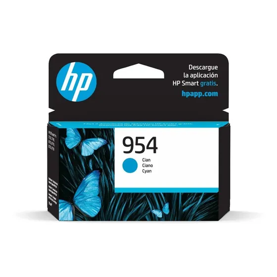 Cartucho De Tinta Hp 954 Cian Original (l0s50al)
