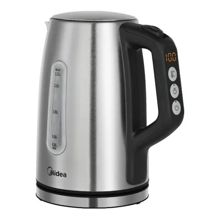 Hervidor Electrico Midea Inox 1.7l