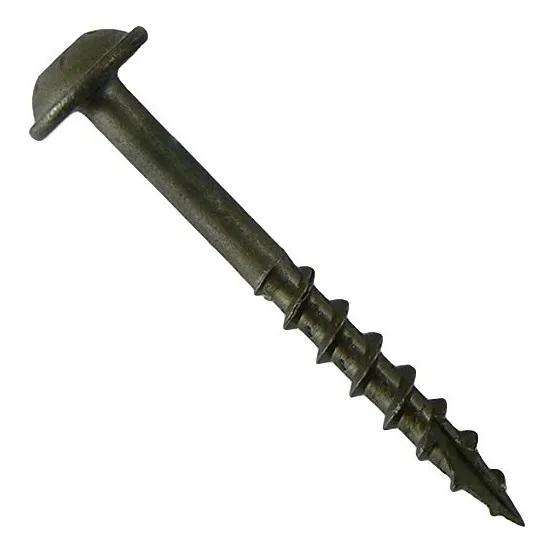 Tornillo Tipo Kreg Negro 8 X 1 Caja 9000 Piezas