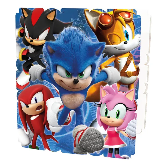 Piñata Temática Sonic Para Cumpleaños