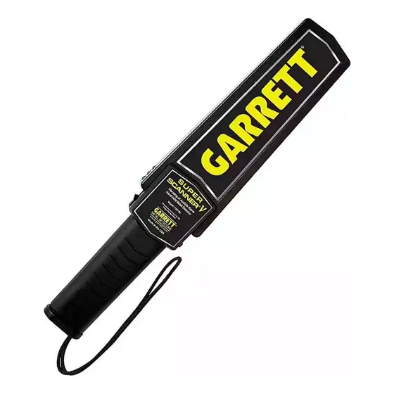 Detector De Metales Y Seguridad Garrett Super Scanner V