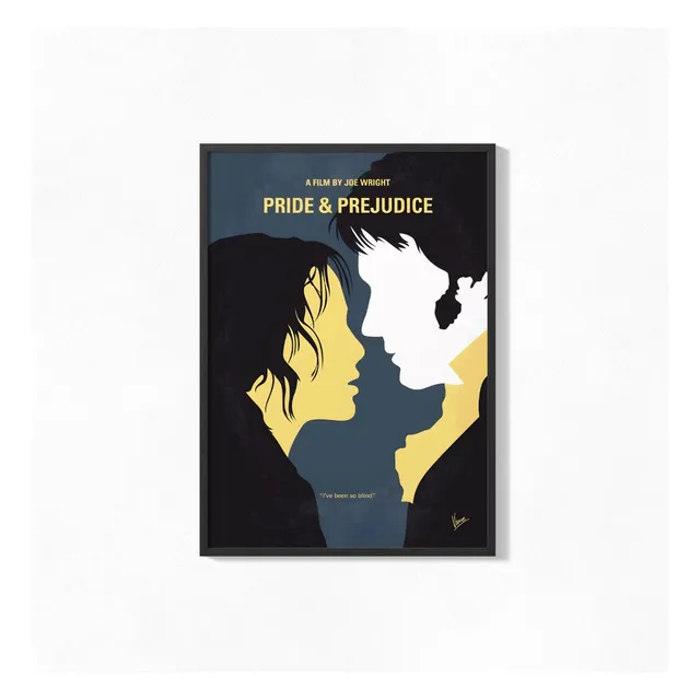 Cuadro Poster 20x30 Orgullo Y Prejuicio