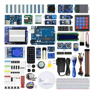 Completo Kit Compatible C/ Arduino Uno Con Español Tutorial Completo Kit Compatible C/ Arduino Uno Con Español Tutorial