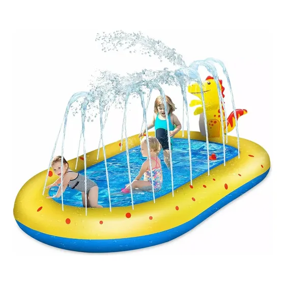 Piscina Hinchable Infantil Tipo Fuente 170x102x64 Cm